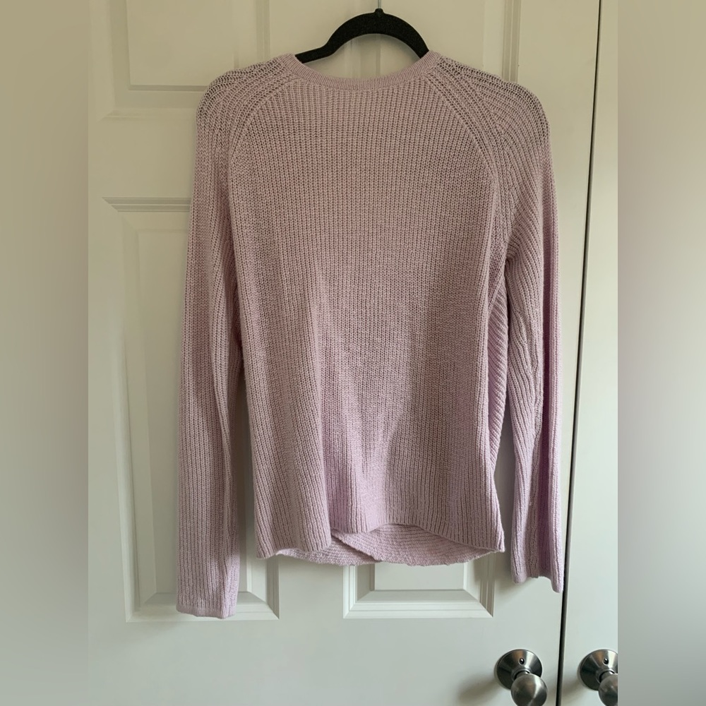 Light lavender ballet sweater from Aerie